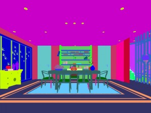 family - kitchen - restaurant 492 3Dモデル