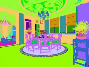 family - kitchen - restaurant 494 3D Model