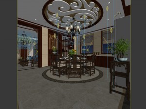 family - kitchen - restaurant 494 3D Model