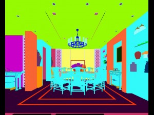 family - kitchen - restaurant 497 3D Model