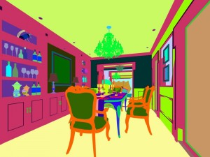 family - kitchen - restaurant 503 3Dモデル