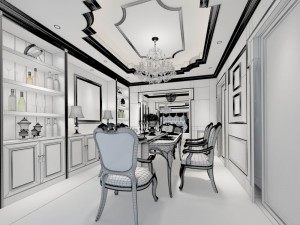 family - kitchen - restaurant 503 3Dモデル