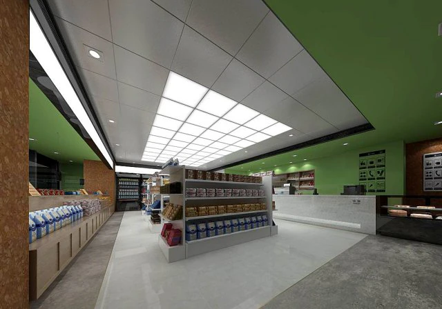 supermarket 093 3D Model .c4d .max .obj .3ds .fbx .stl .blend 