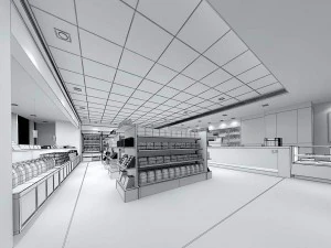 supermarket 093 3D Model