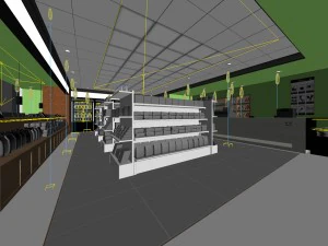 supermarket 093 3D Model