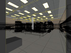 supermarket 326 Model 3D