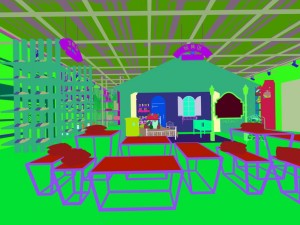 children clothing - articles store 01 3D Model