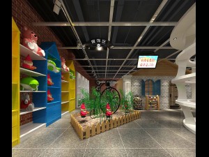 children clothing - articles store 01 3D Model