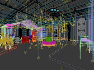 children clothing - articles store 01 3D Model
