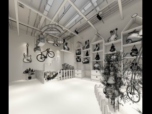children clothing - supplies mall 04 Modèle 3D
