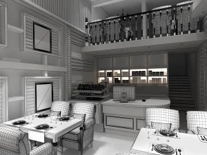 pink - bakery 65 3D Model