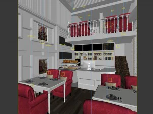 pink - bakery 65 3D Model