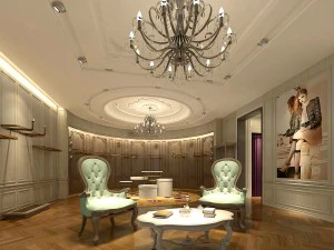 high-end clothing store 32 3D Model