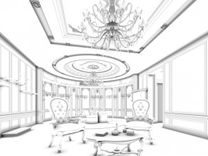 high-end clothing store 32 Model 3D