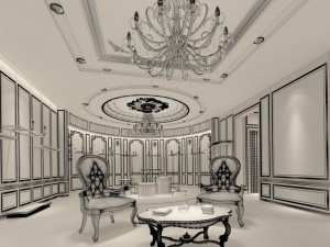 high-end clothing store 32 Model 3D