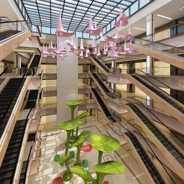 shopping - shopping malls - shop 31 3D-Modell .c4d .max .obj .3ds .fbx .stl .blend 