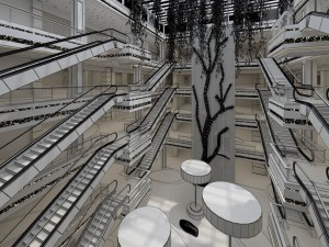 shopping - arcade - shop 32 Model 3D