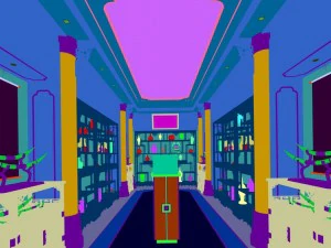 antique sale showroom 2 3D Model