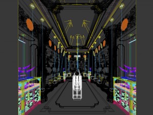 antique sale showroom 2 Modelo 3D