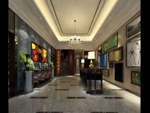 antique sale showroom 03 3D Model