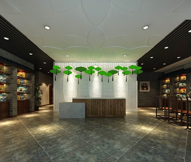 antique sale showroom 25 Modelo 3D .c4d .max .obj .3ds .fbx .stl .blend 