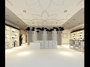 antique sale showroom 25 Modelo 3D