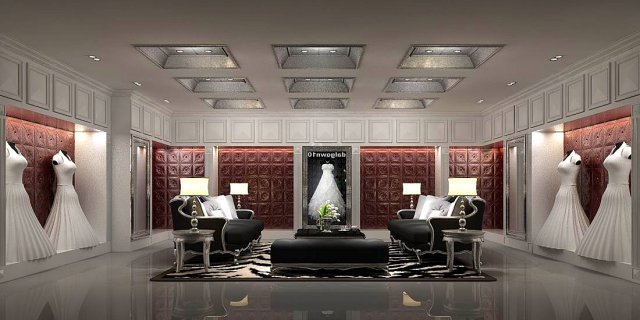 wedding dressing area 11 Modello 3D .c4d .max .obj .3ds .fbx .stl .blend 