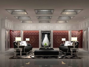 wedding dressing area 11 3Dモデル