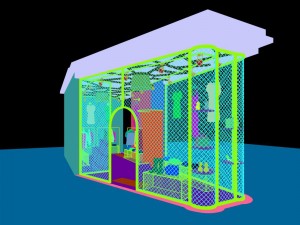 shopping malls - clothing stores 433 Modello 3D