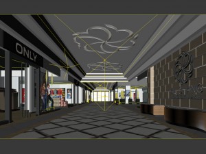 shopping mall 118 Modelo 3D