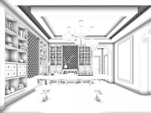 shopping mall store-9446 3D मॉडल