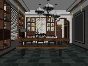 shopping mall store-9446 3D मॉडल
