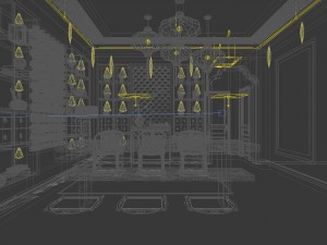 shopping mall store-9446 3D मॉडल