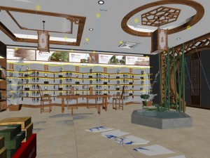 shopping malls - shop - tea shop 32 3D 模型