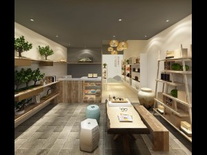 shopping malls - shops - tea shops 321 3D Model