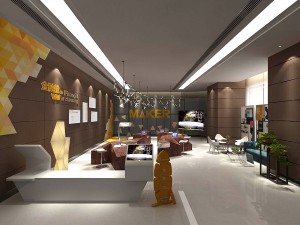 shopping mall - movie theater 06 3D Model