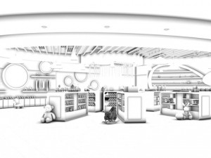 shopping malls - shop - children toys 36 3D Model