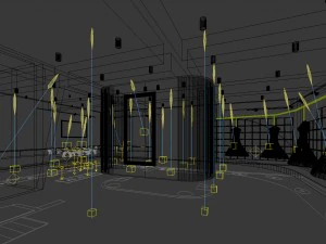 mall store - bridal shop 03 3D Model