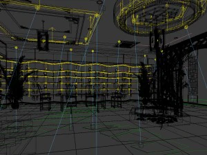 sala de juegos - tienda - hotel 03 Modelo 3D