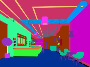 shopping mall - coffee shop 06 Modelo 3D