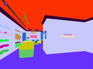 shopping mall - men clothing store 76 Model 3D