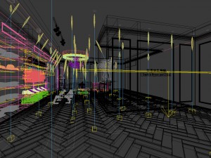 shopping mall - men clothing store 76 Model 3D