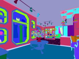 mall store - female clothing store 34 3D Model