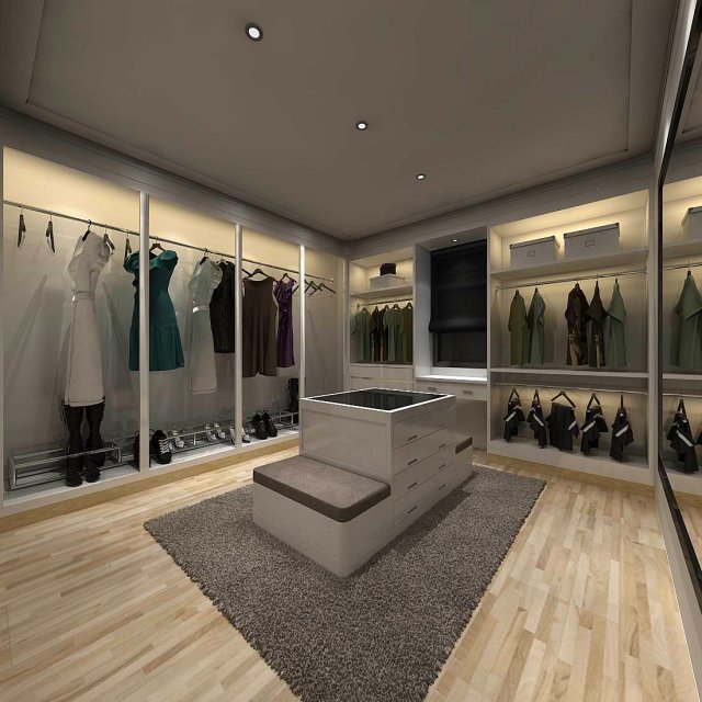 shopping malls - women clothing stores 36 3D Модель .c4d .max .obj .3ds .fbx .stl .blend 