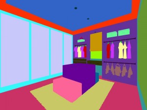shopping malls - women clothing stores 36 3D Модель