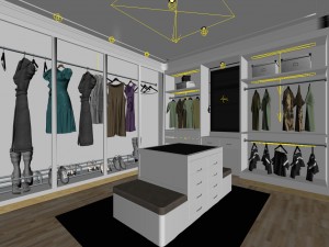 shopping malls - women clothing stores 36 3D Модель
