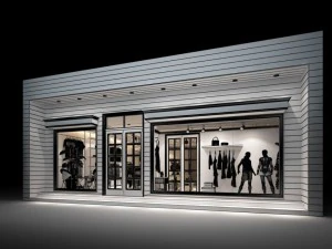 arcade - stores - women clothing stores 96 3D Model