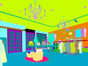 arcade - stores - women clothing stores 96 3D Model