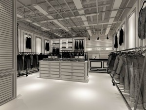 arcade - stores - female clothes shop 125 Modello 3D