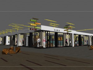 arcade - stores - female clothes shop 216 Modelo 3D
